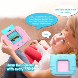 English Learning Talking Flash Cards for Kids – Educational Toy for Toddlers & Preschoolers